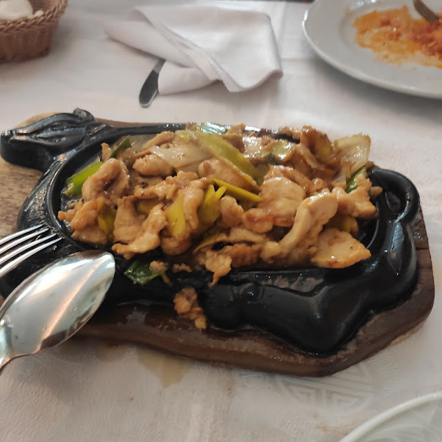 Pollo Plancha Con Salsa Soja