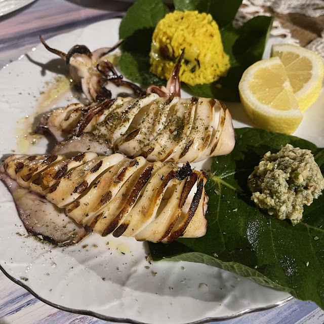 Grilled Calamari