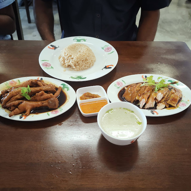 Soy Sauce Chicken Thigh and Braised Chicken Feet
