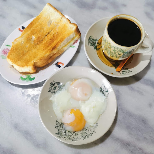 Kaya Butter Eggs and Coffee