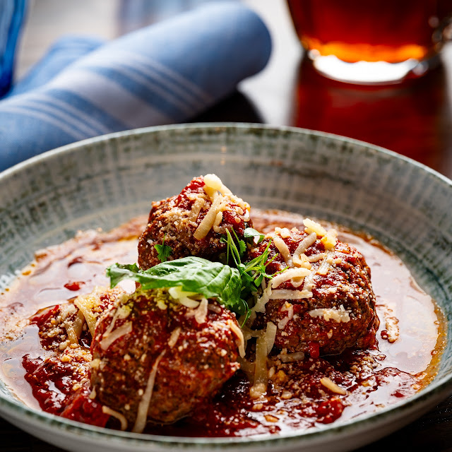 Mozzarella Stuffed Meatballs