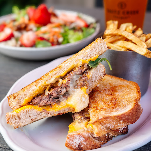 Double Grilled Cheese Patty Melt