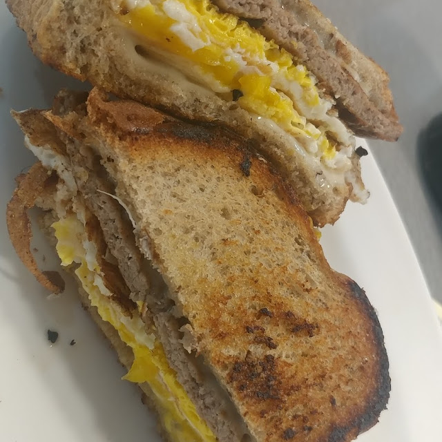 Grilled Cheese Scramble