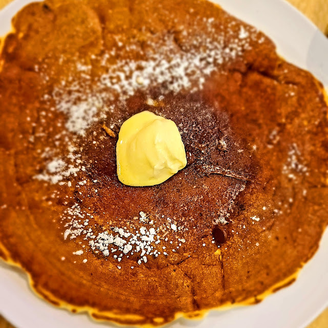 Michigan Cherry Chocolate Chip Pancake