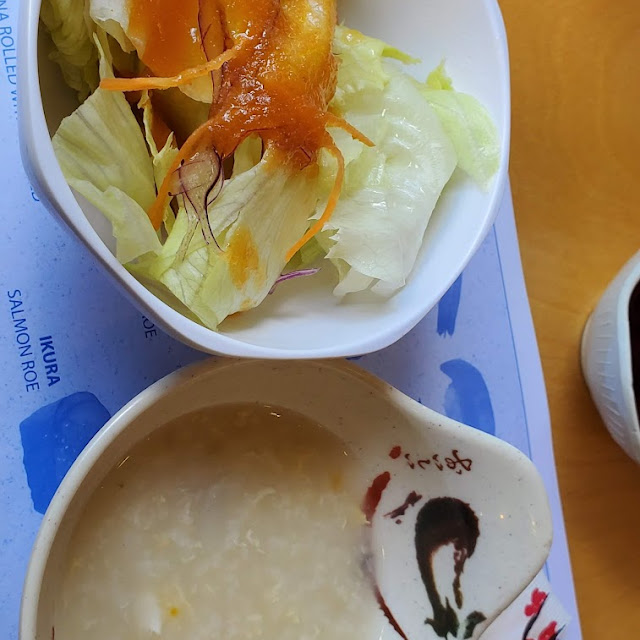 Salad and Miso Soup
