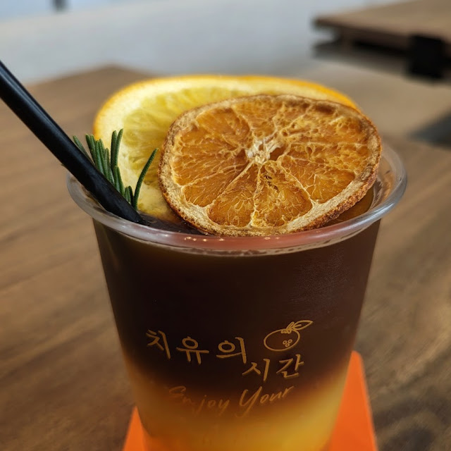 Tangerine Expresso Tonic Iced