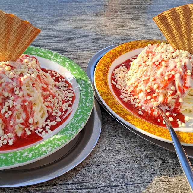 Spaghetti Eis