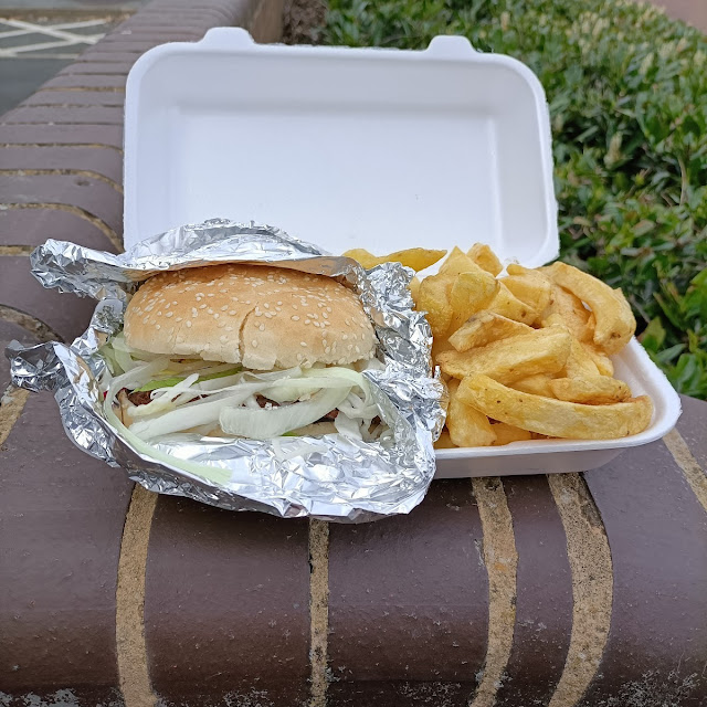 Kebab Butty & Chips