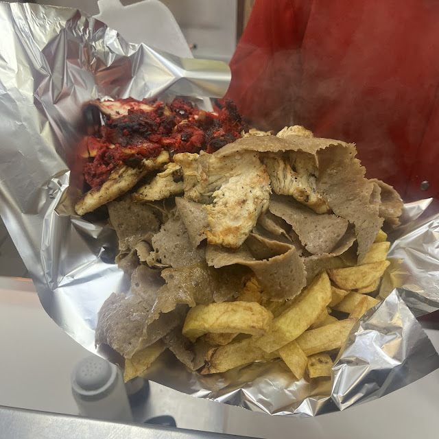 Tray of Kebab Meat