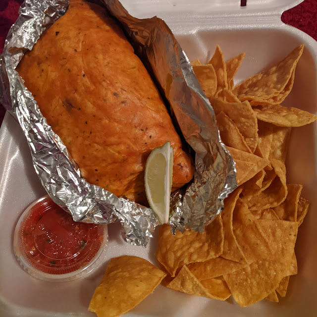 Sun Dried Tomato Basil Chicken Burrito