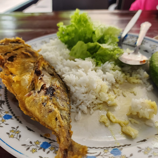 Fried Ikan Kampung Rice