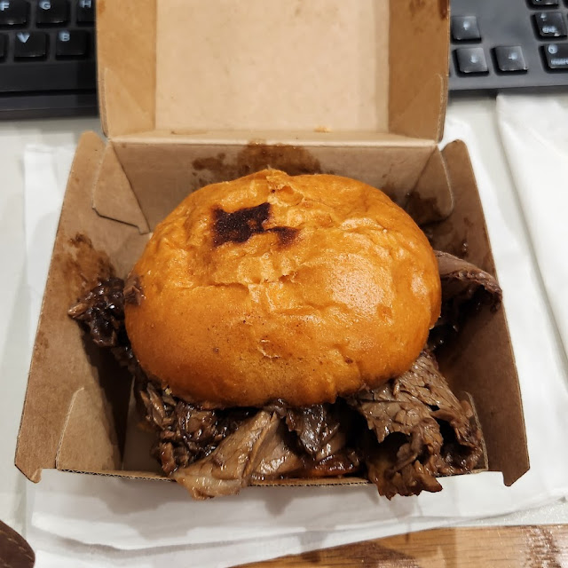 Roast Beef and Gravy Roll