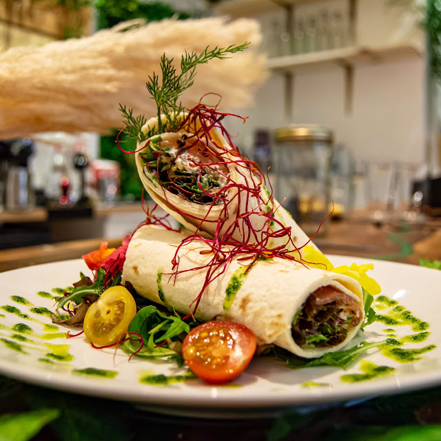 Wrap Saumon Lentille