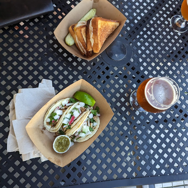 Grilled Cheese and Tofu Street Tacos