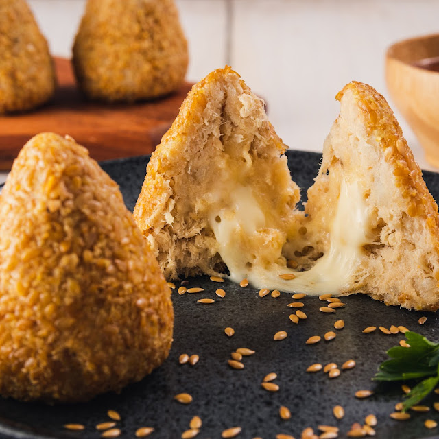 Coxinha Fit de Frango Com Batata Doce