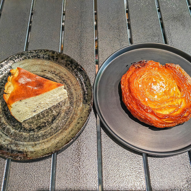 Truffle Burnt Cheesecake Sea Salt