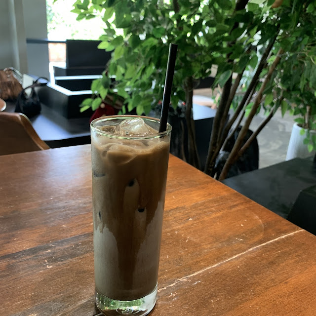 Iced Hojicha Latte with Oat Milk