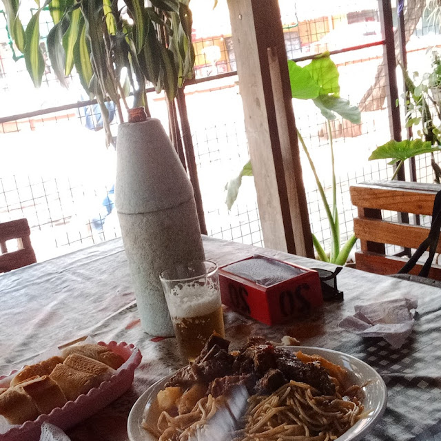 Tallarines Con Estofado de Carne