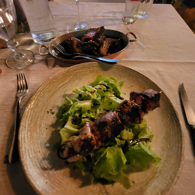 Roast Rabbit and Mixed Kebab