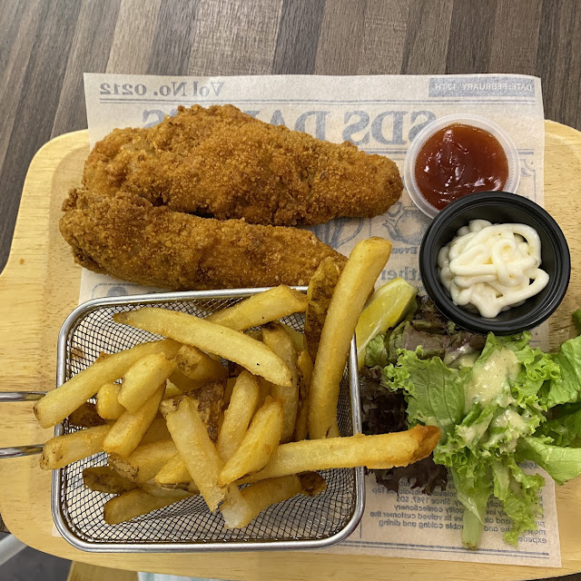 Fish and Chips - Perch Fillet Tartar Sauce