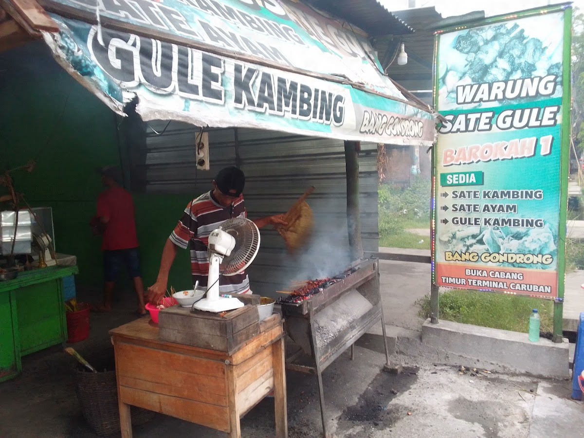 Rumah makan sate gule mat gondrong
