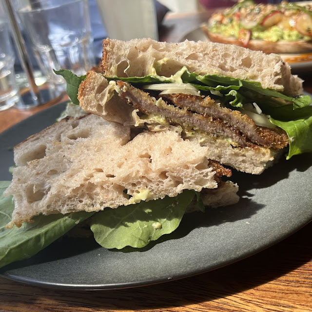 Veal Schnitzel Sandwich