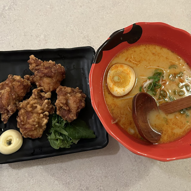 miso ramen karaage 面豉拉麵 日式炸雞