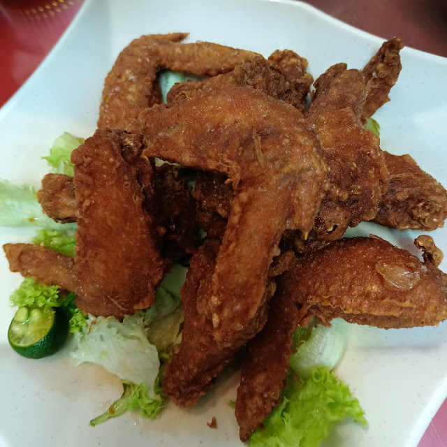 Shrimp Paste Fried Chicken Wings