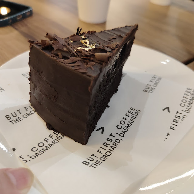 Chocolate Cake Slice