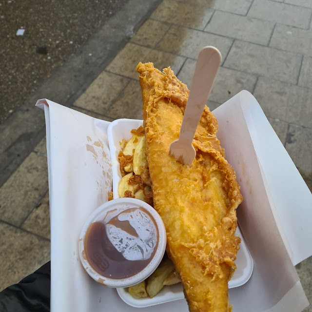 Medium Fish with Chip's with Gravy