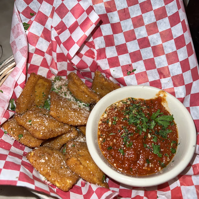 Savory Fried Ravioli