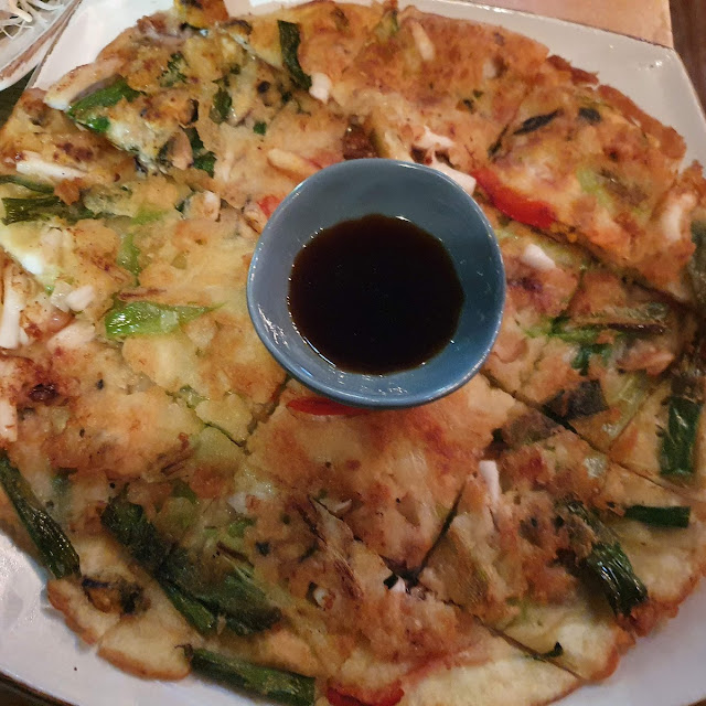 seafood pancake 해물파전
