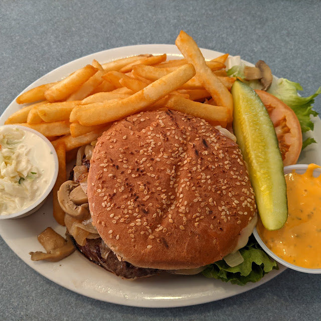 Turkey Burger & Fries