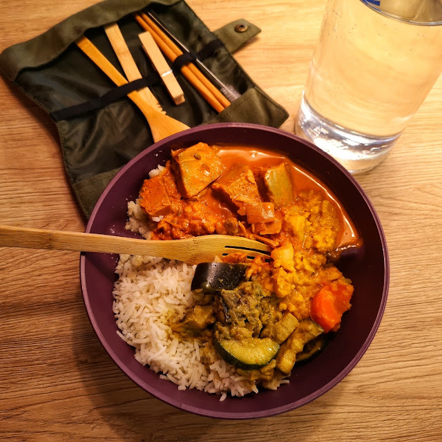 Super Triple Vegan Curry