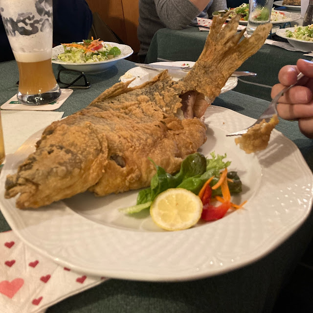 Gebackener Karpfen