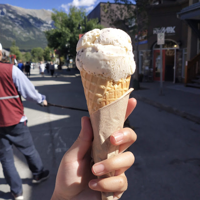 Cookies and Cream Ice Cream Cone