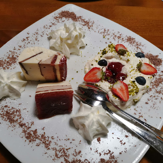 White Chocolate Lasagna with Pistachio Creme