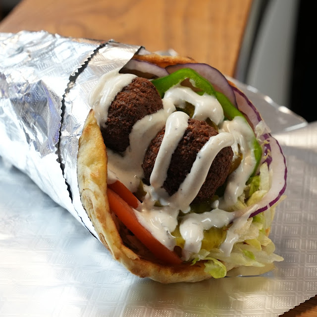Falafel Gyro Sandwich