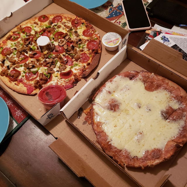 Pizza and Nightsticks