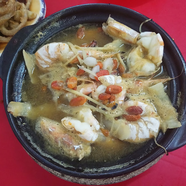 瓦煲醉虾