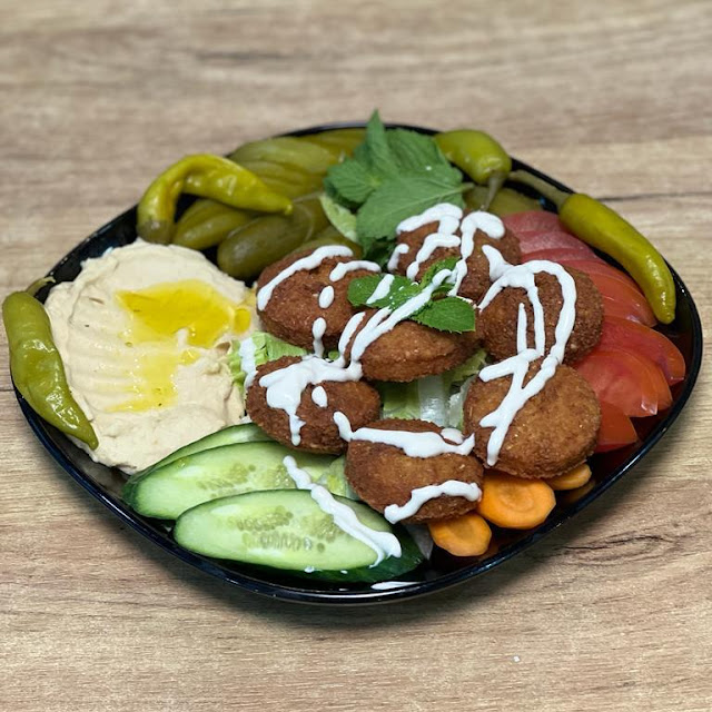 Flafel Teller