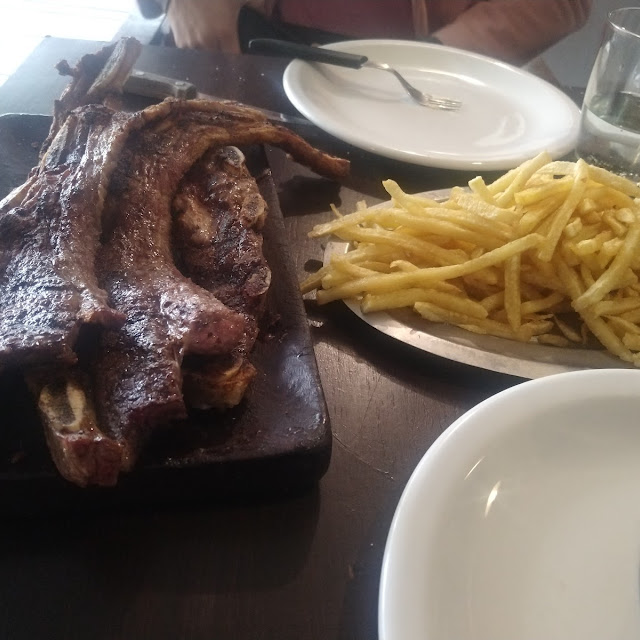 Asado Con Fritas