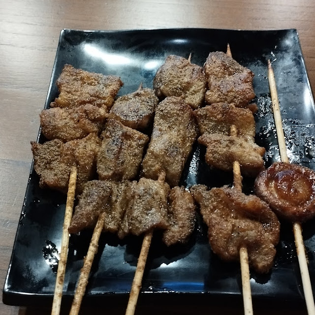 Sate Samcan Sate Jamur Sate Babi Asin