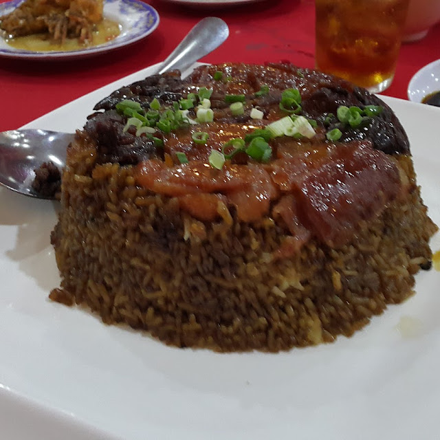 Soy Sauce Baked Glutinous Rice