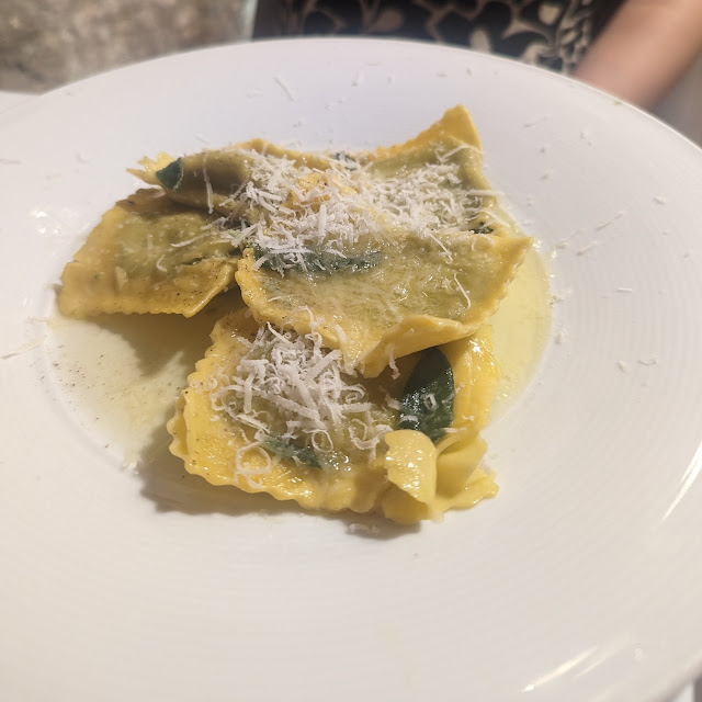 Ravioli Stuffed with Ricotta in Maltese Sauce