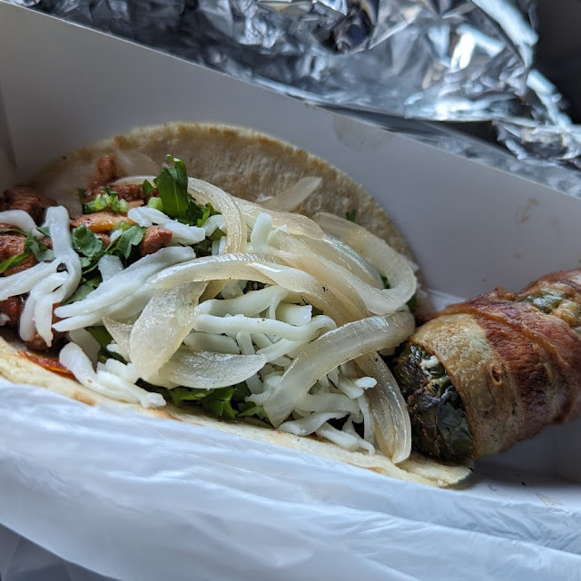 Al Pastor w Bacon Wrapped Jalapeño