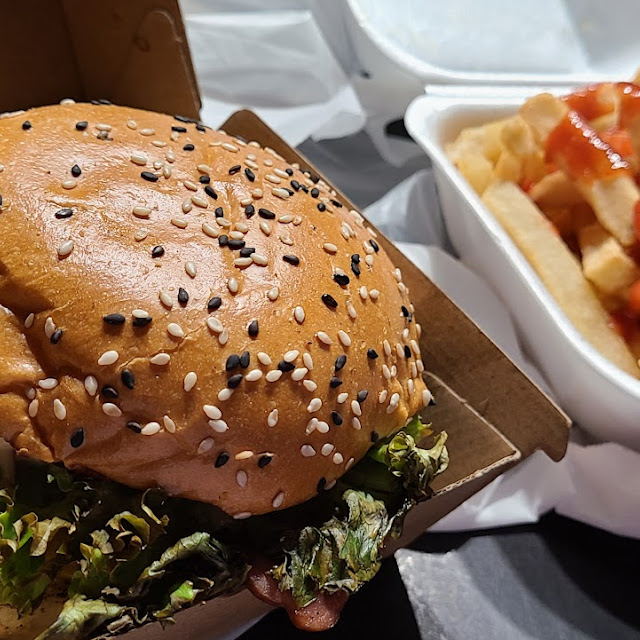 Signature Burger and Fries