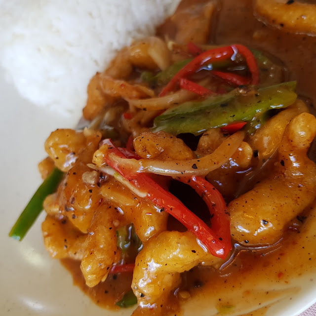 Mangolian Chicken with Rice