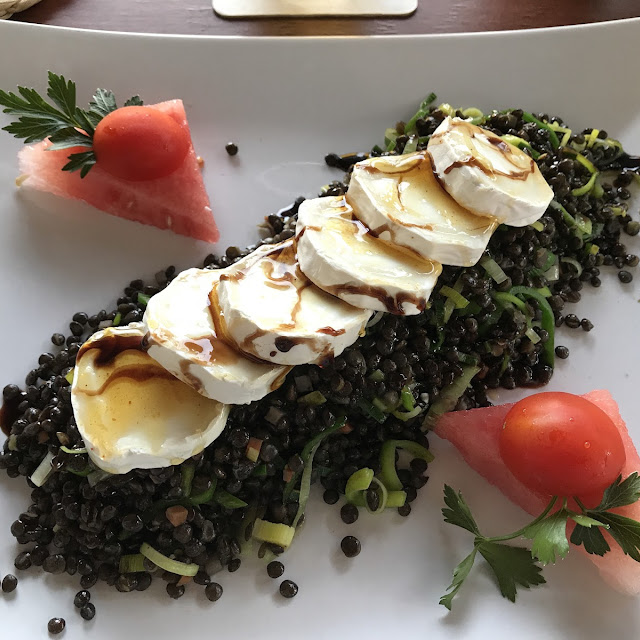 Lentil Salad with Goat Cheese