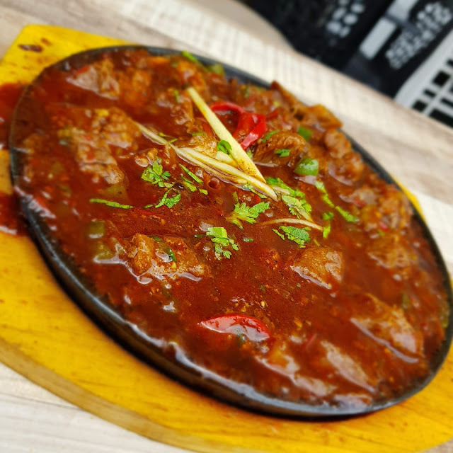 Sizzling Lamb